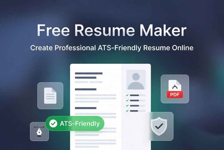 Free Resume Maker – Create Professional ATS-Friendly Resume Online